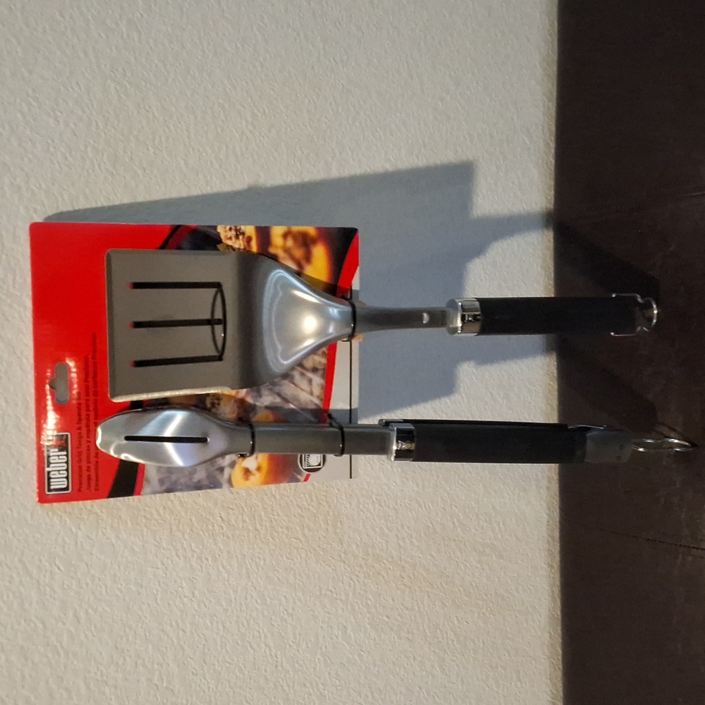 Weber BBQ Tool Set, Stainless steel